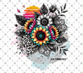 7X7 1 MONO SUNSET FLORAL - 216 Tumblers