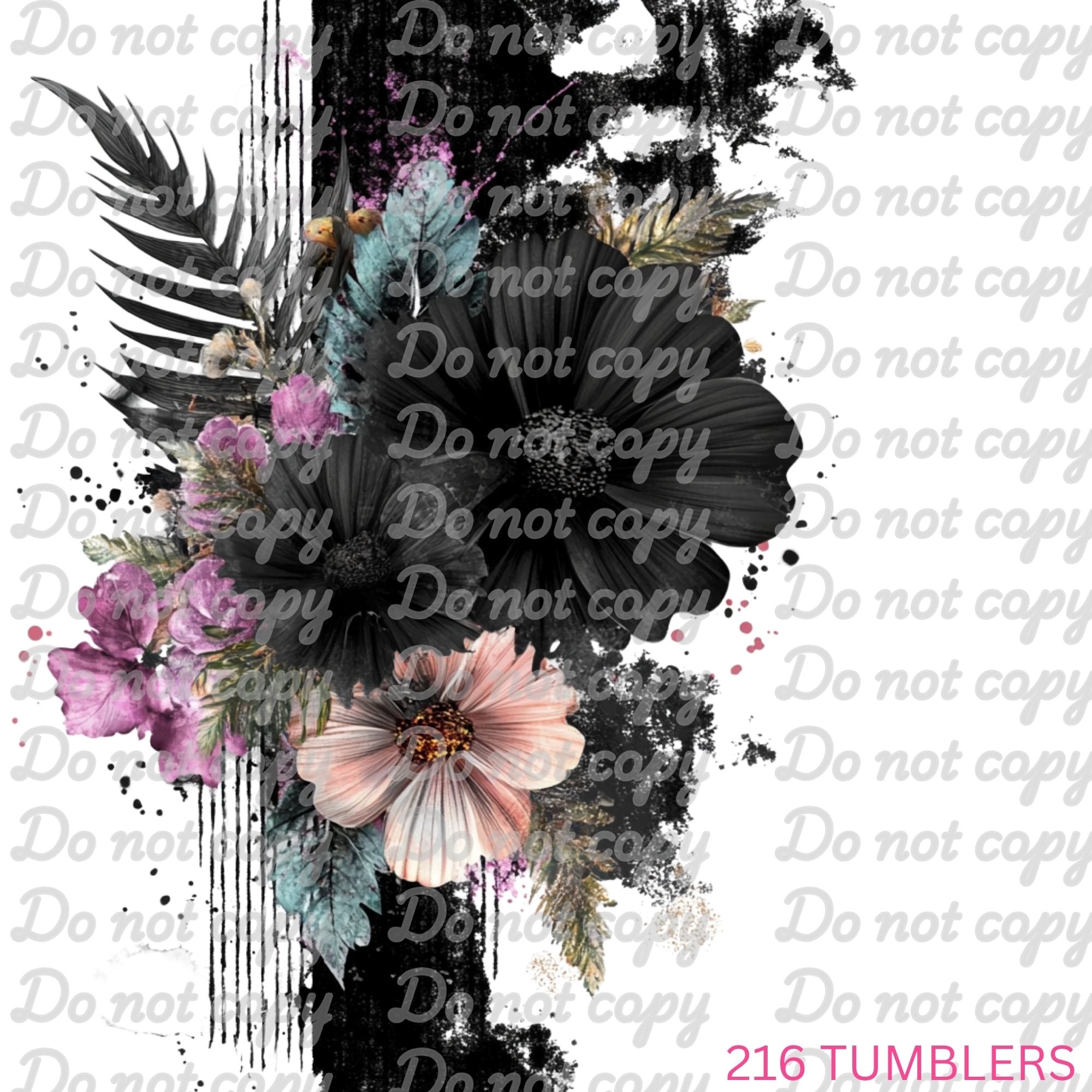 7X7 34 NONONO1123 - DARK MIAMI - 216 Tumblers