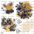 7X7 43 FLYING DEVILS (BEES) - 216 Tumblers