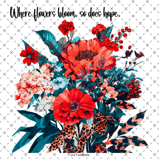 7X7 Big AF Flower - 216 Tumblers