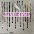 7X7 CHAMPAGNE GOLD DANGLES - 216 Tumblers