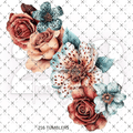 7X7 FLOWERS 14 - 216 Tumblers