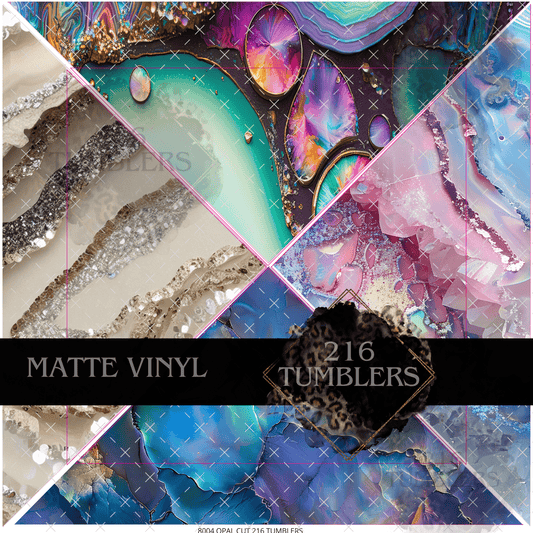 8004 Opal Mixed Media - 216 Tumblers