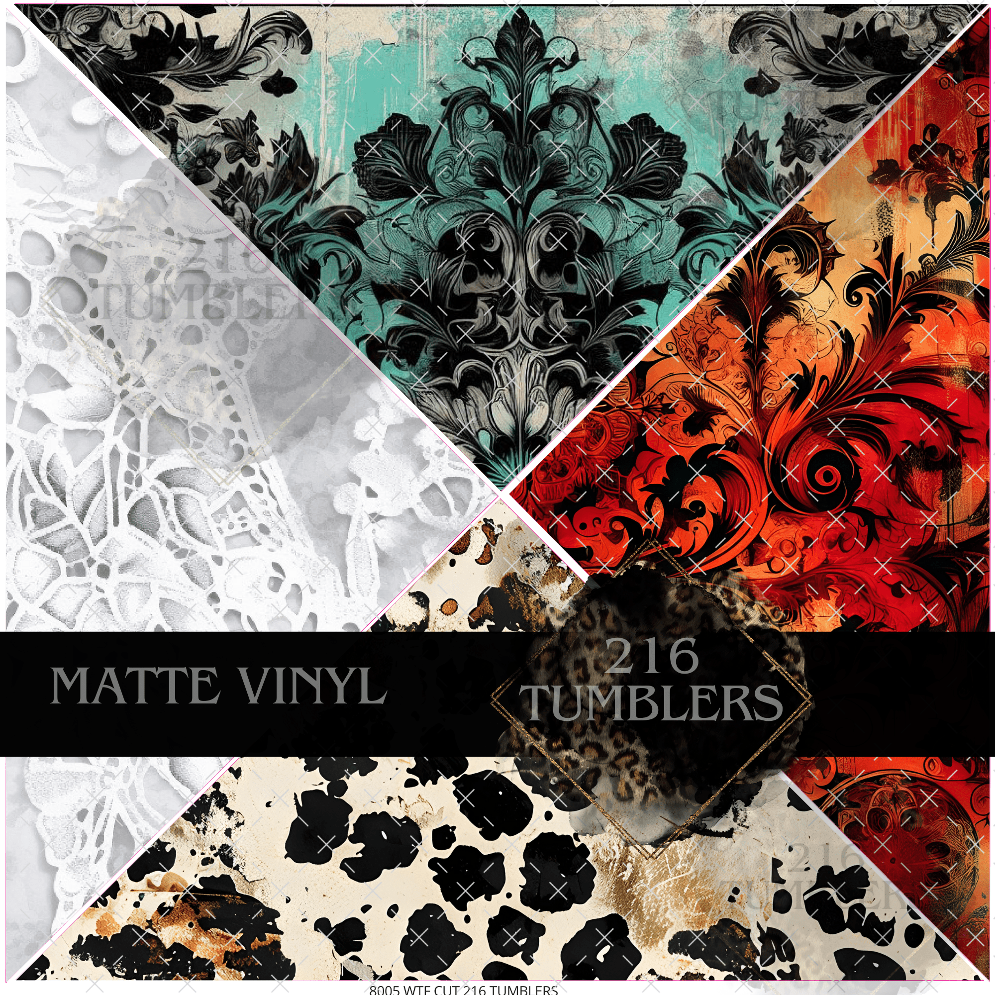 8005 WTFMixed Media - 216 Tumblers
