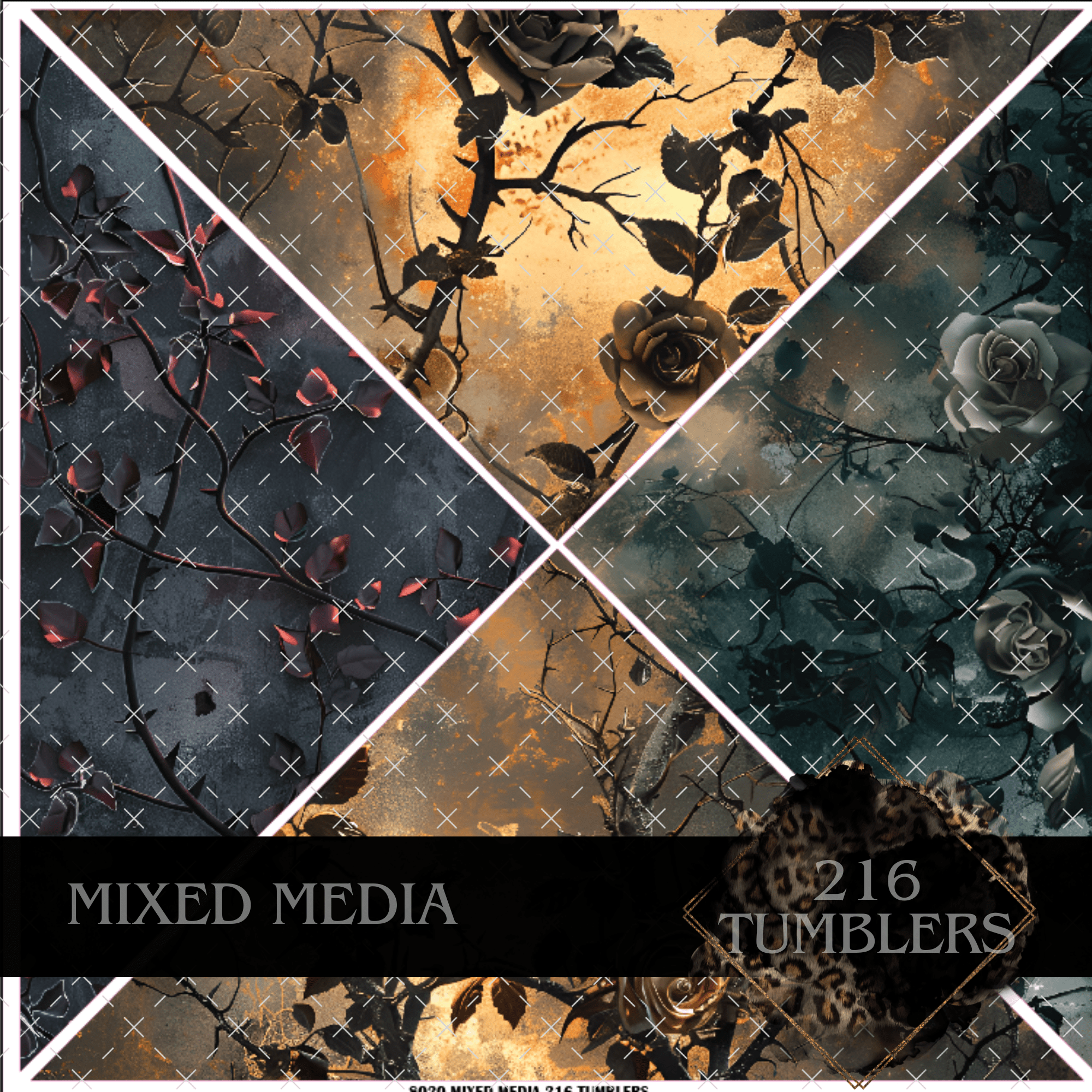 8020 MIXED MEDIA - 216 Tumblers