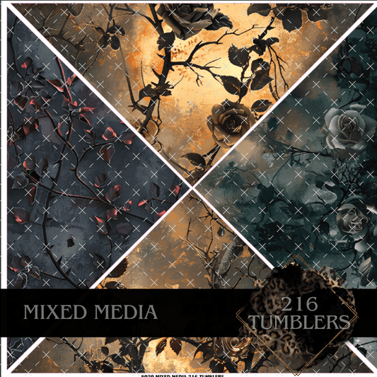 8020 MIXED MEDIA - 216 Tumblers