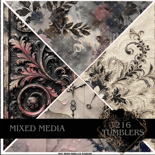 8021 MIXED MEDIA - 216 Tumblers