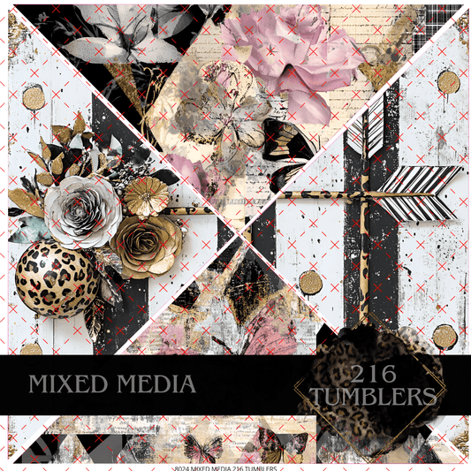 8024 MIXED MEDIA - 216 Tumblers