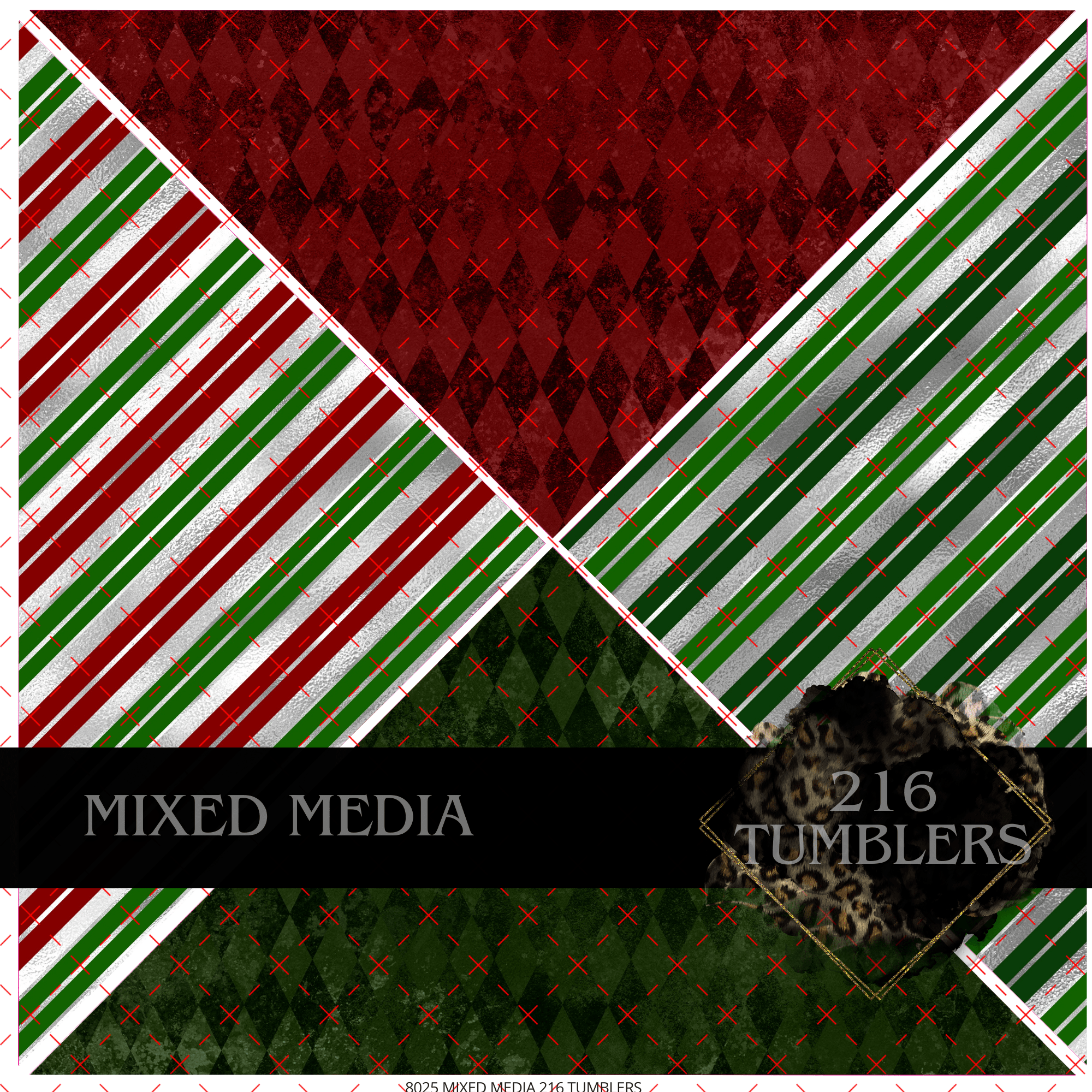 8025 MIXED MEDIA - 216 Tumblers