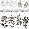 803 CURSIVE WORDS AND FLORALS - 216 Tumblers