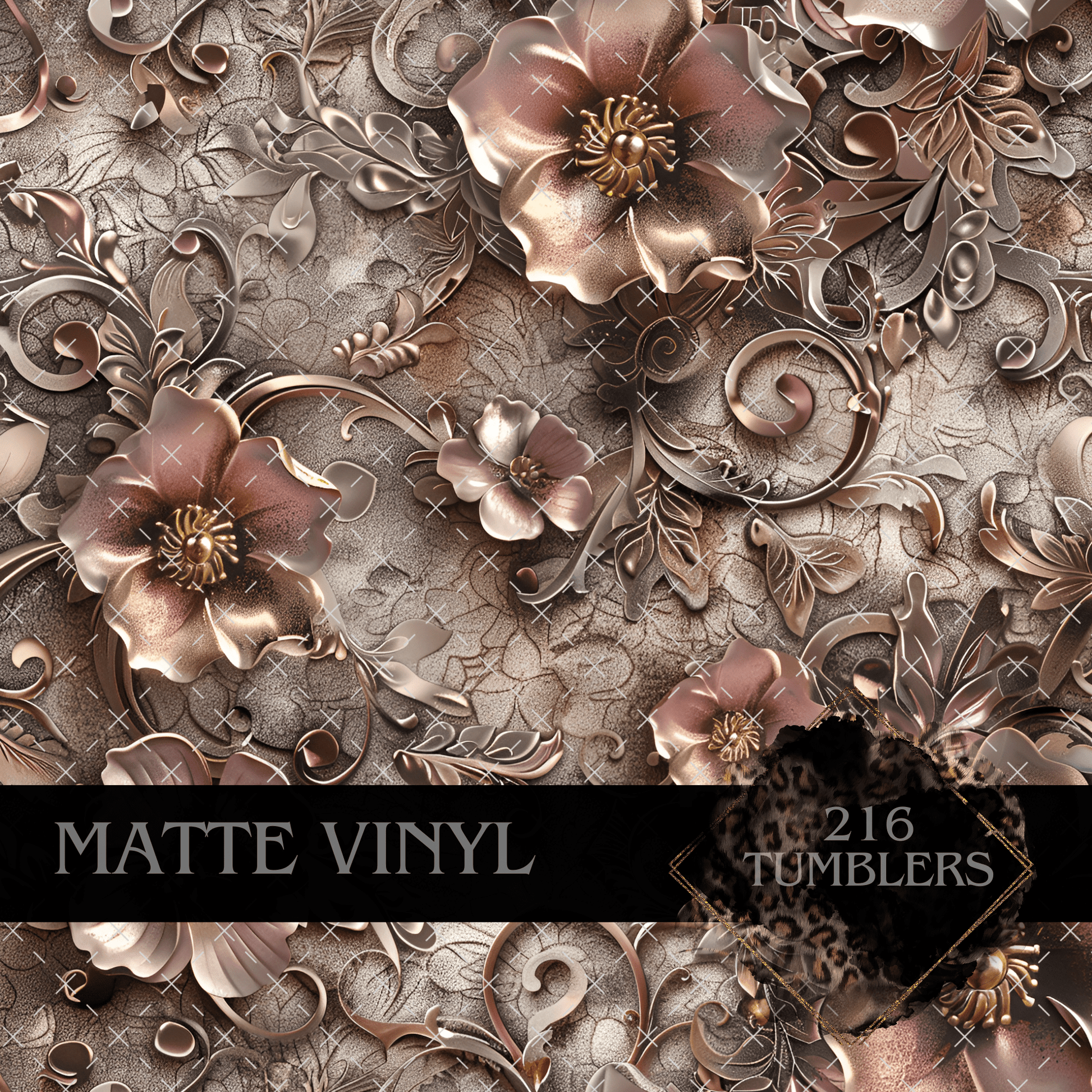 8031 PASTEL TOOLED - 216 Tumblers