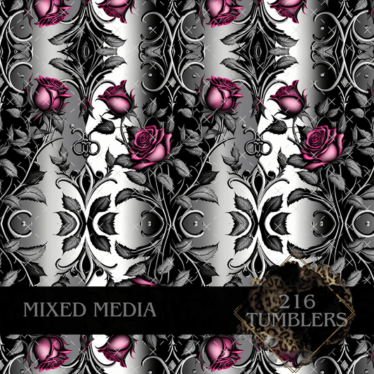 8036 GOTHIC ROMANCE - 216 Tumblers