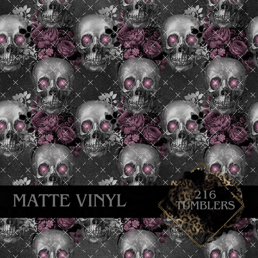 8037 VAMPIRE SKULL - 216 Tumblers