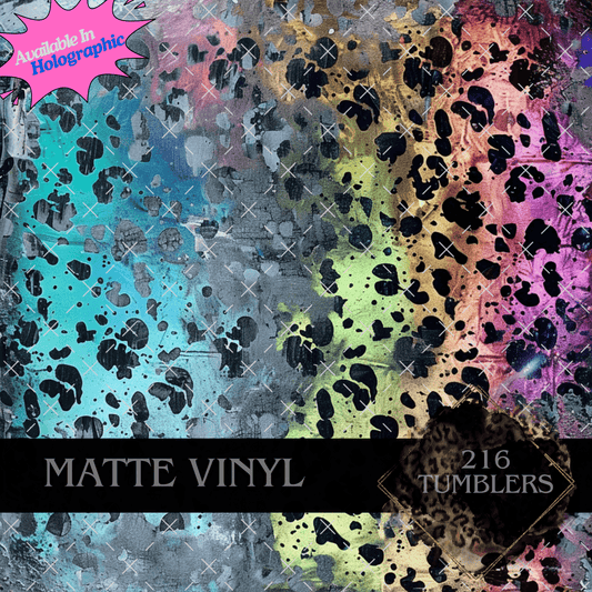 8050 NEON LEOPARD - 216 Tumblers