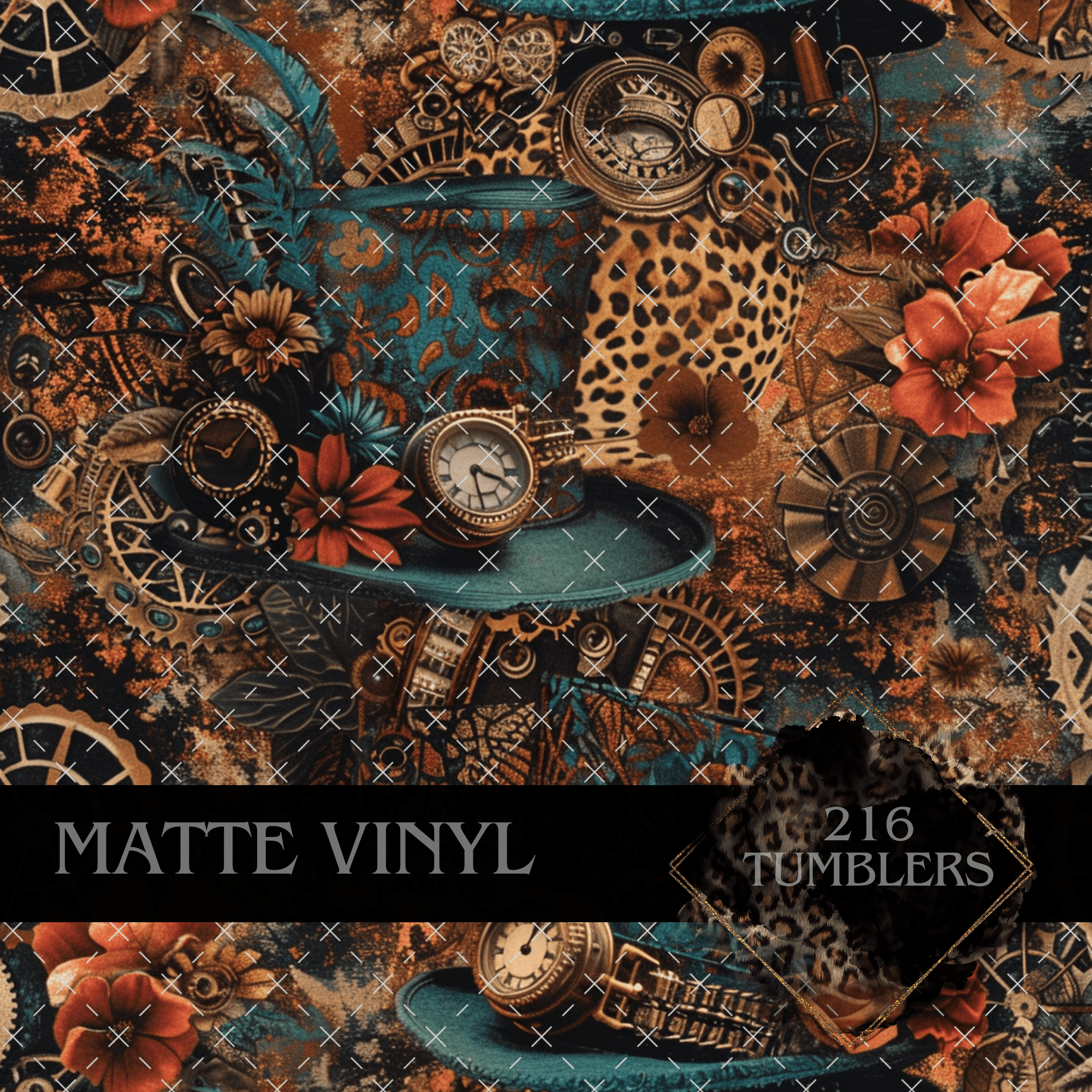 8055 MAD HATTER - 216 Tumblers