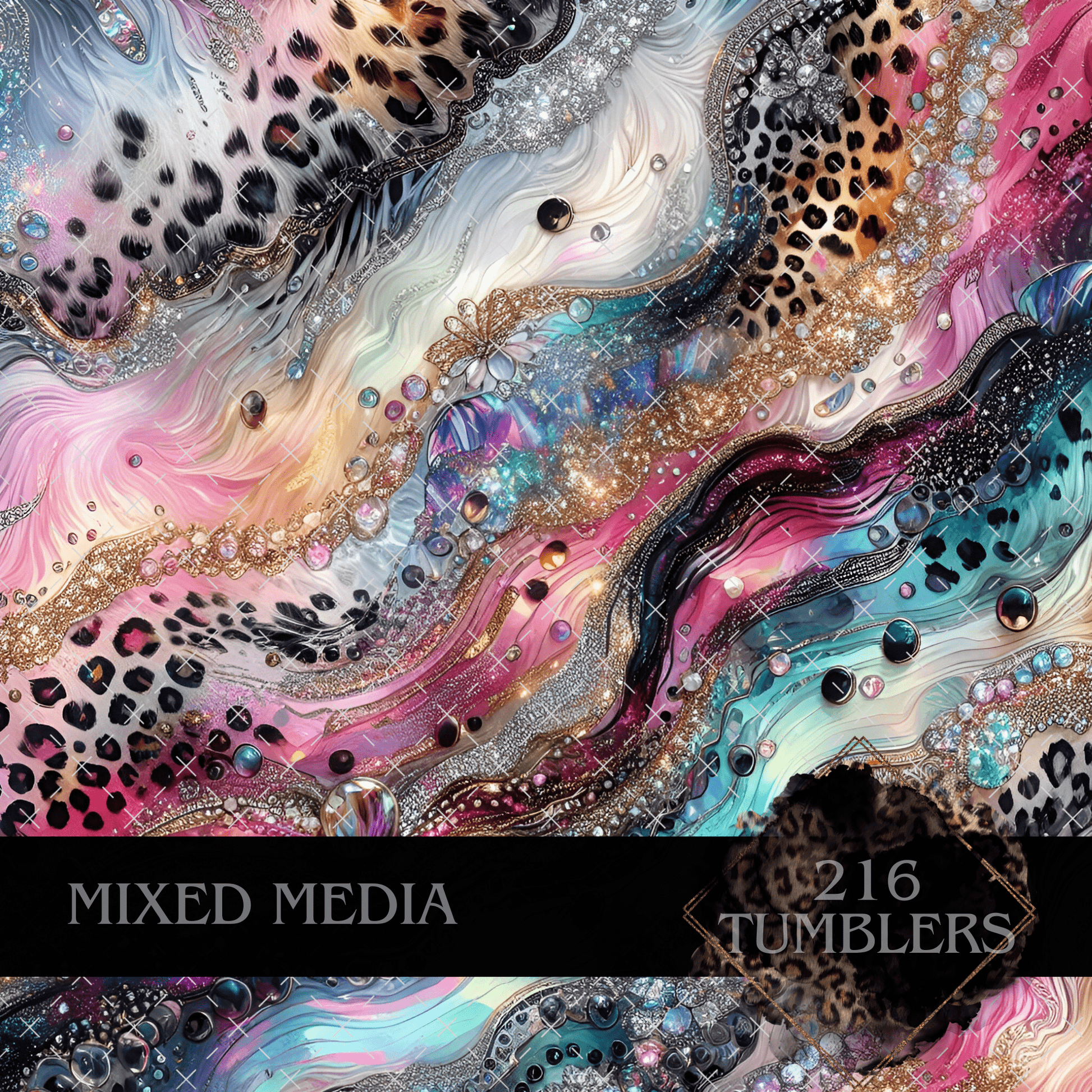 8066 GIRLS FANTASY - 216 Tumblers