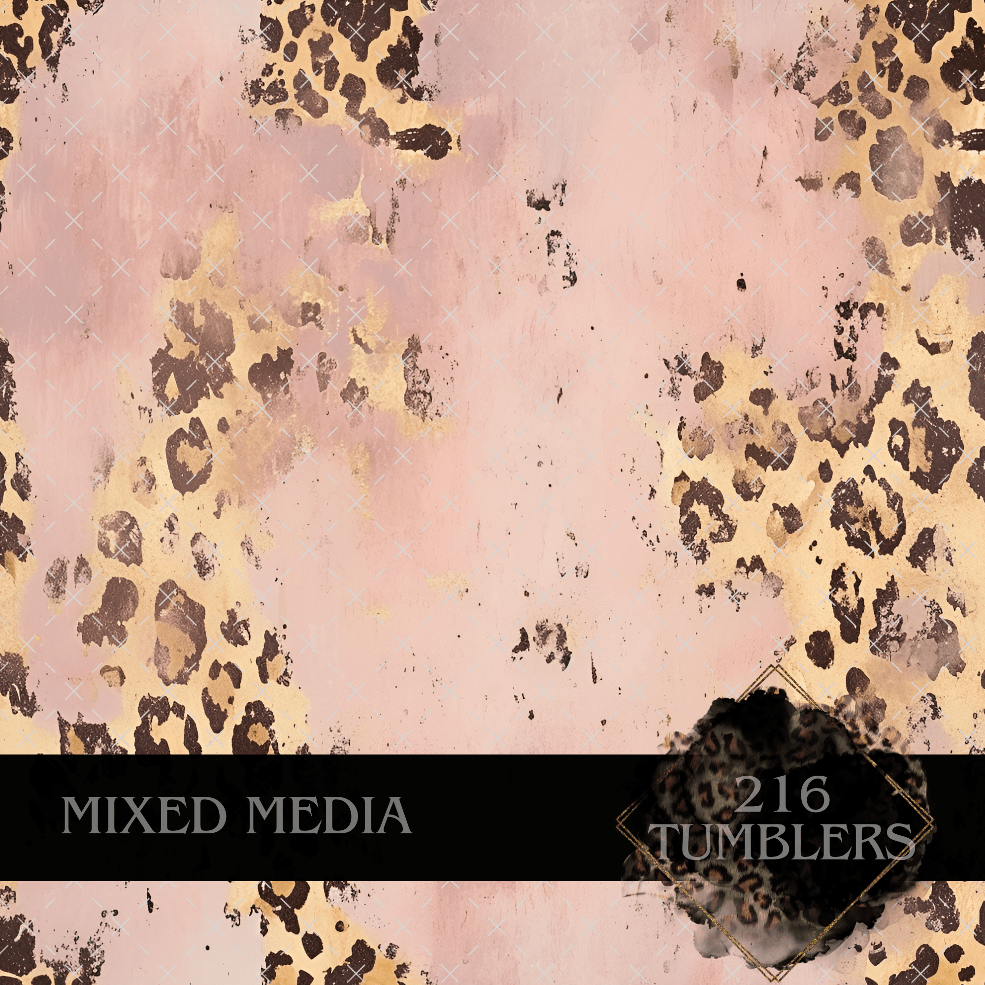 8069 CHIC LEOPARD - 216 Tumblers