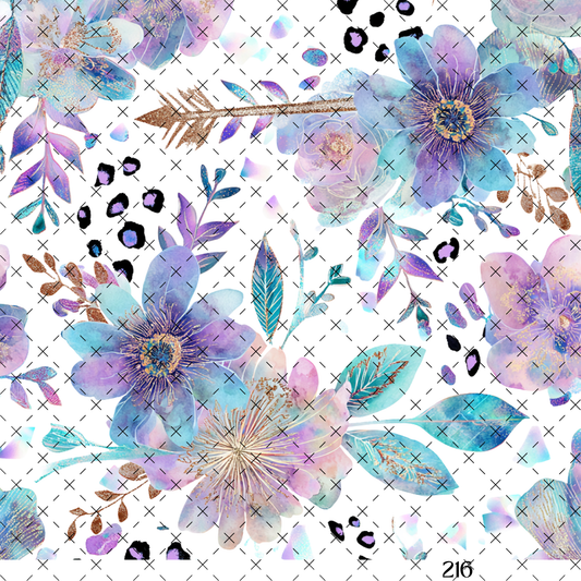 808 PASTEL N LEOPARD PEEK ABOO - 216 Tumblers