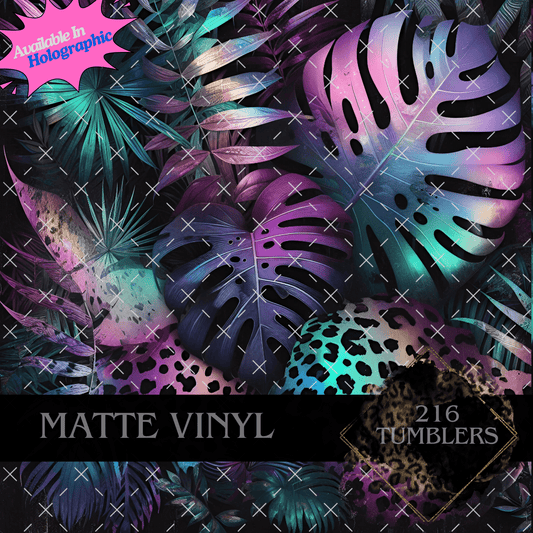 8080 MERMAID MONSTERA - 216 Tumblers