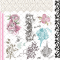 810 FLOWERS AND LACE - 216 Tumblers