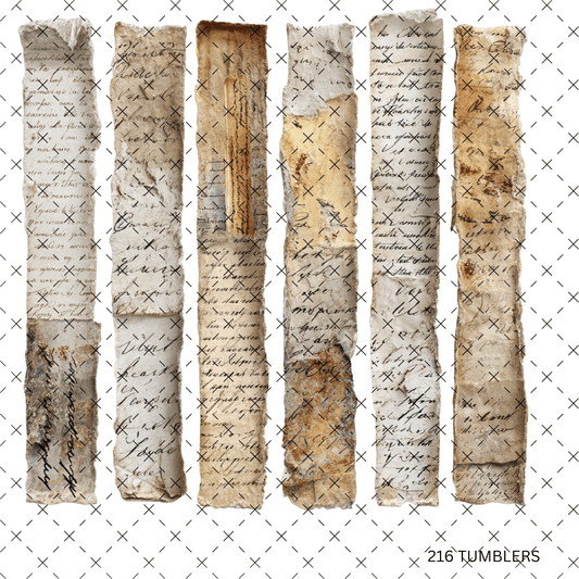 833 JOURNAL PAGES VERTICAL - 216 Tumblers