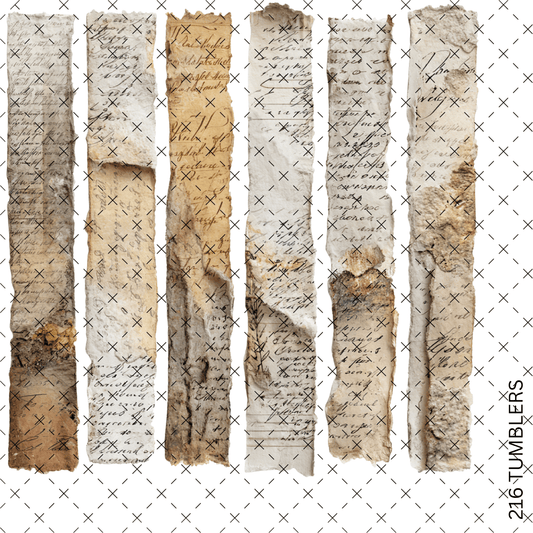 836 JOURNAL PAGES VERTICAL 2 - 216 Tumblers