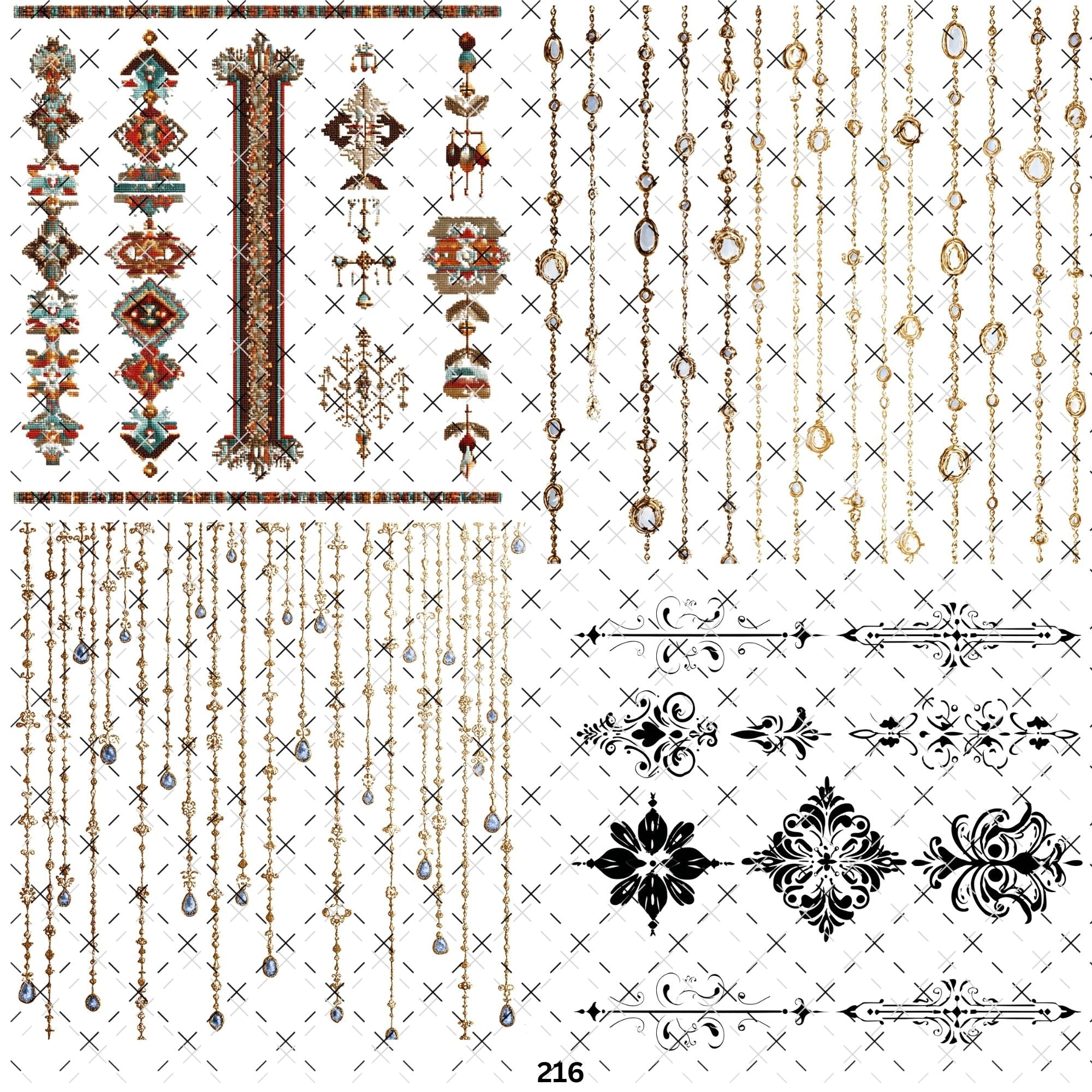 855 TRIBAL EFFECT - 216 Tumblers