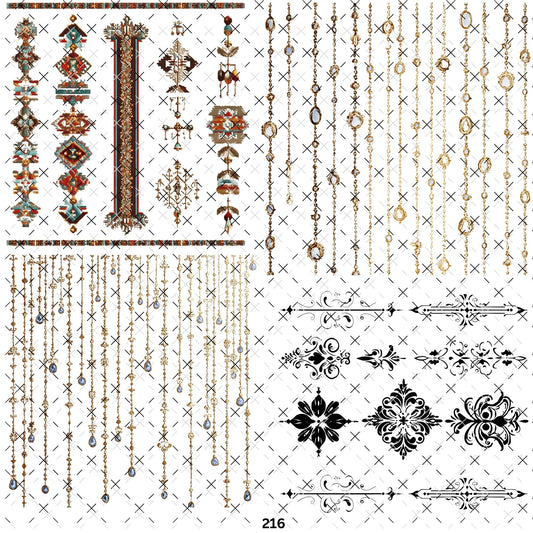 855 TRIBAL EFFECT - 216 Tumblers