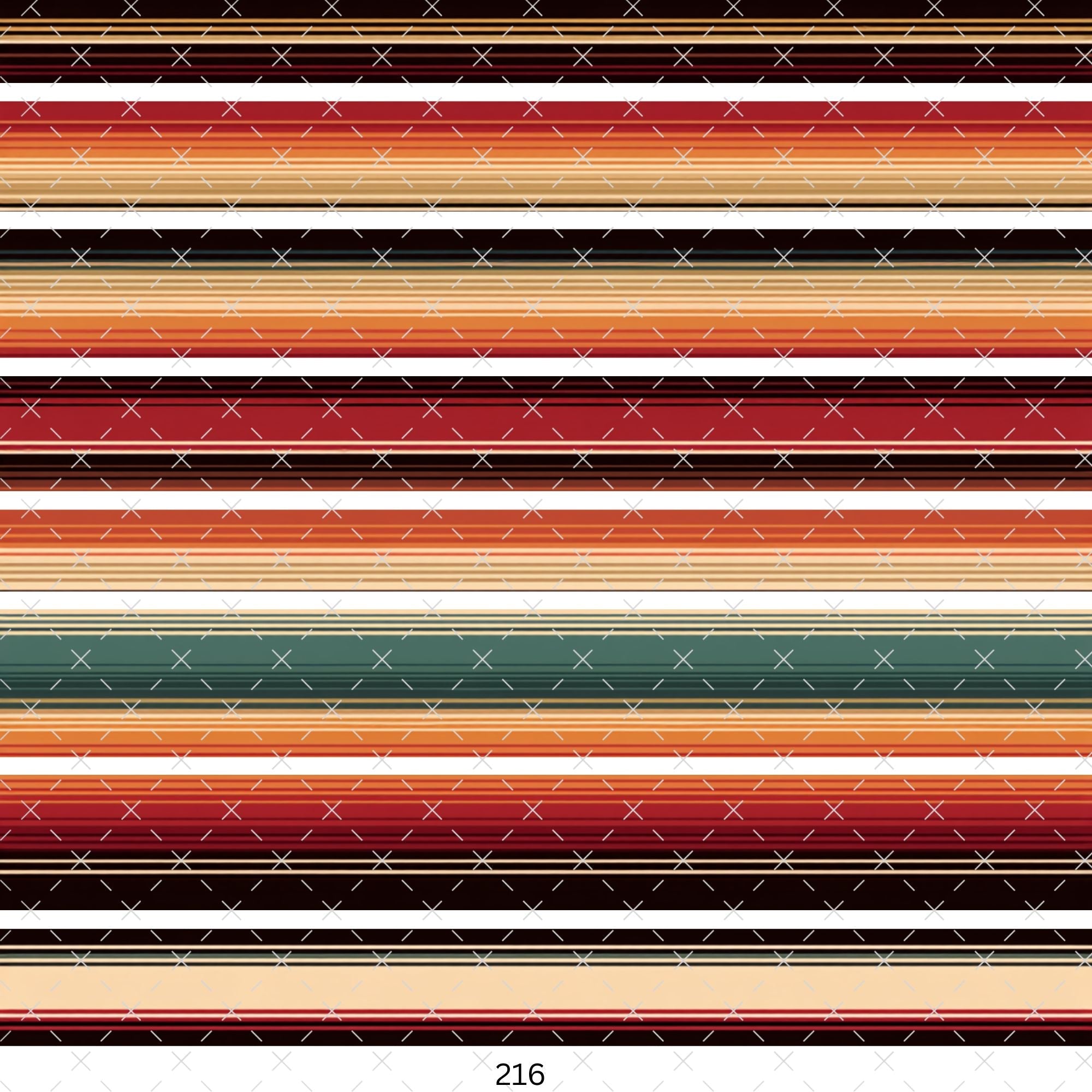 859 FULL WRAP SERAPE WITH GAPS - 216 Tumblers