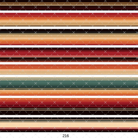 859 FULL WRAP SERAPE WITH GAPS - 216 Tumblers