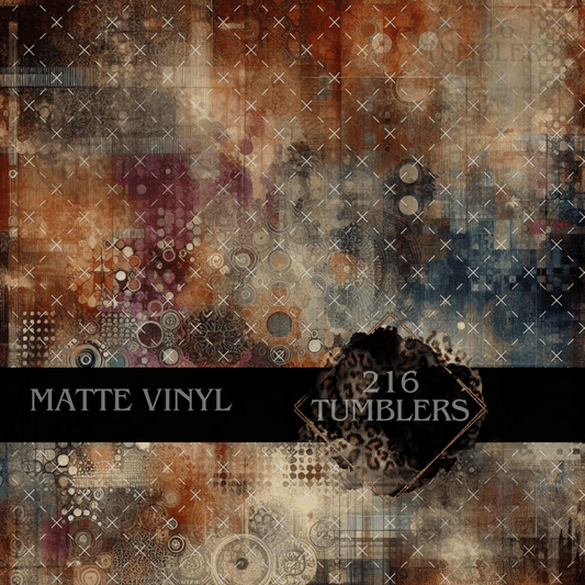 875 Rust Grunge - 216 Tumblers