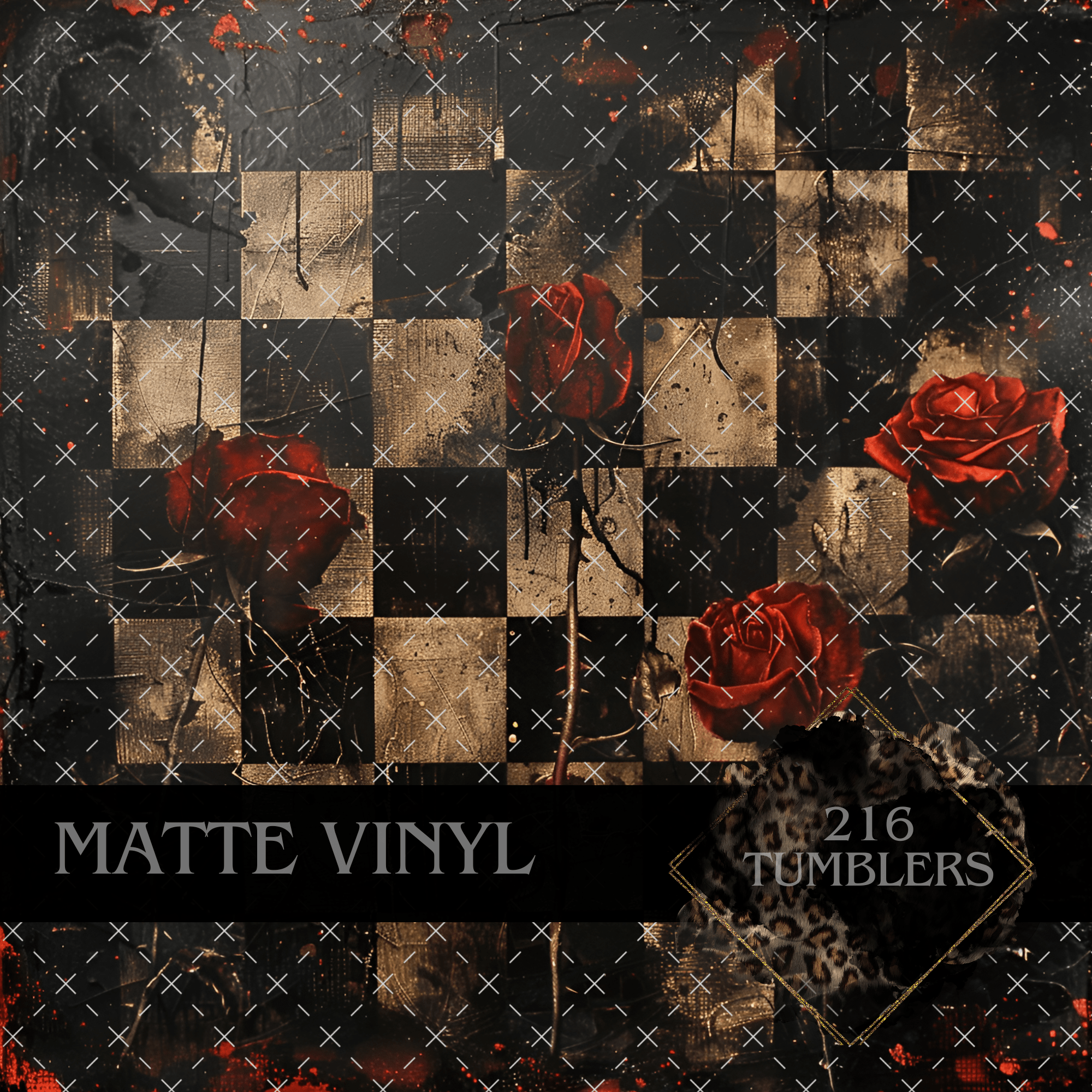 8889 POISONED ROMANCE - 216 Tumblers