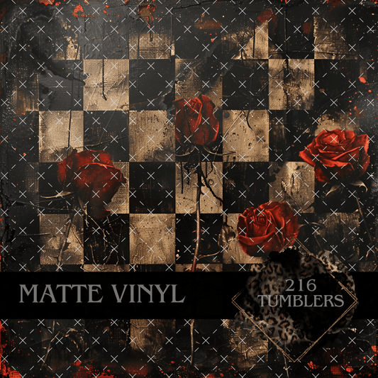 8889 POISONED ROMANCE - 216 Tumblers