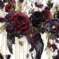 889 BIG FLORAL PEEK A BOO WITH DANGLES - 216 Tumblers