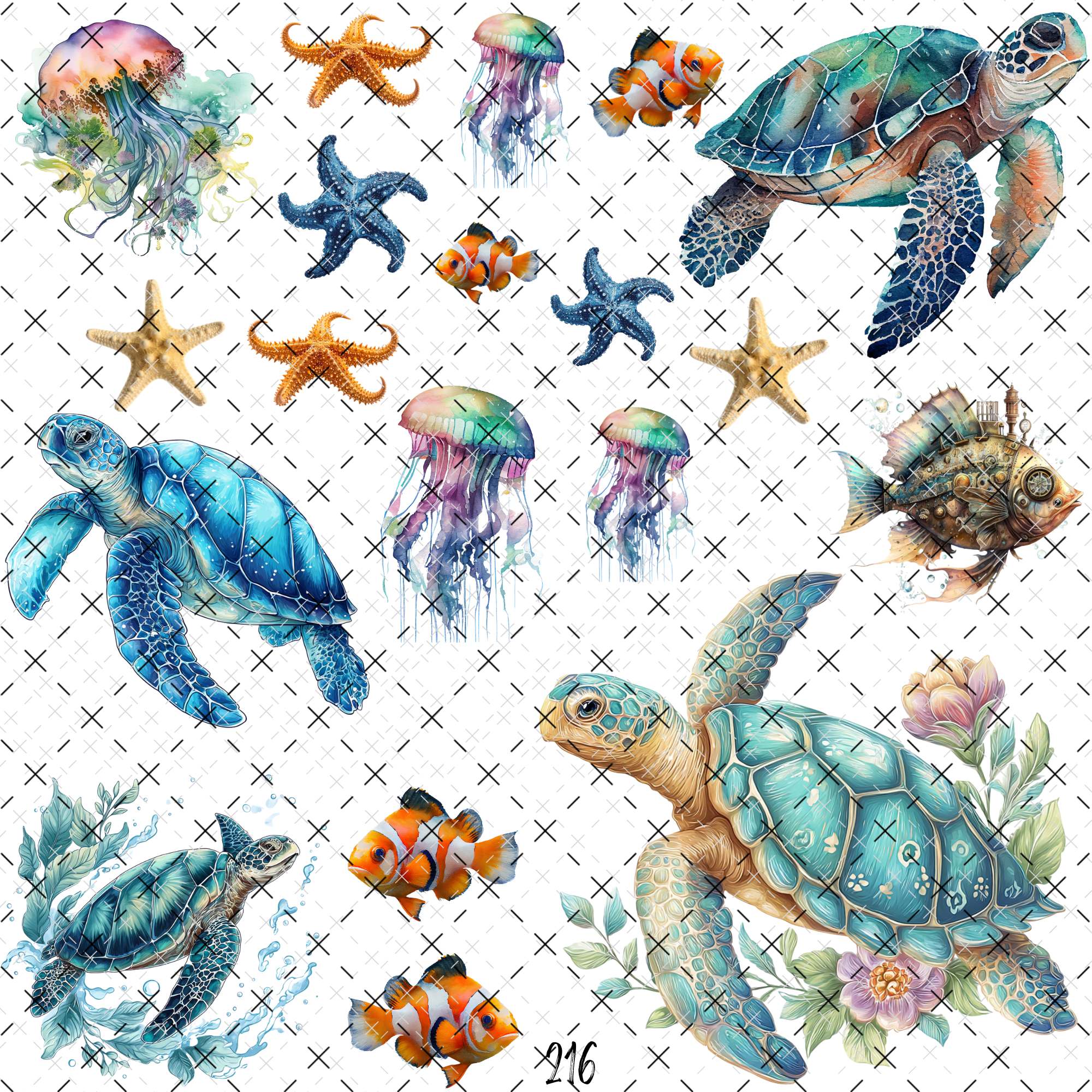 891 GERALDS BUDDIES - 216 Tumblers