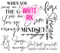 #20-120 WHITE LETTERS KGD Words 1