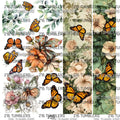911 BUTTERFLIES AND FLOWERS - 216 Tumblers