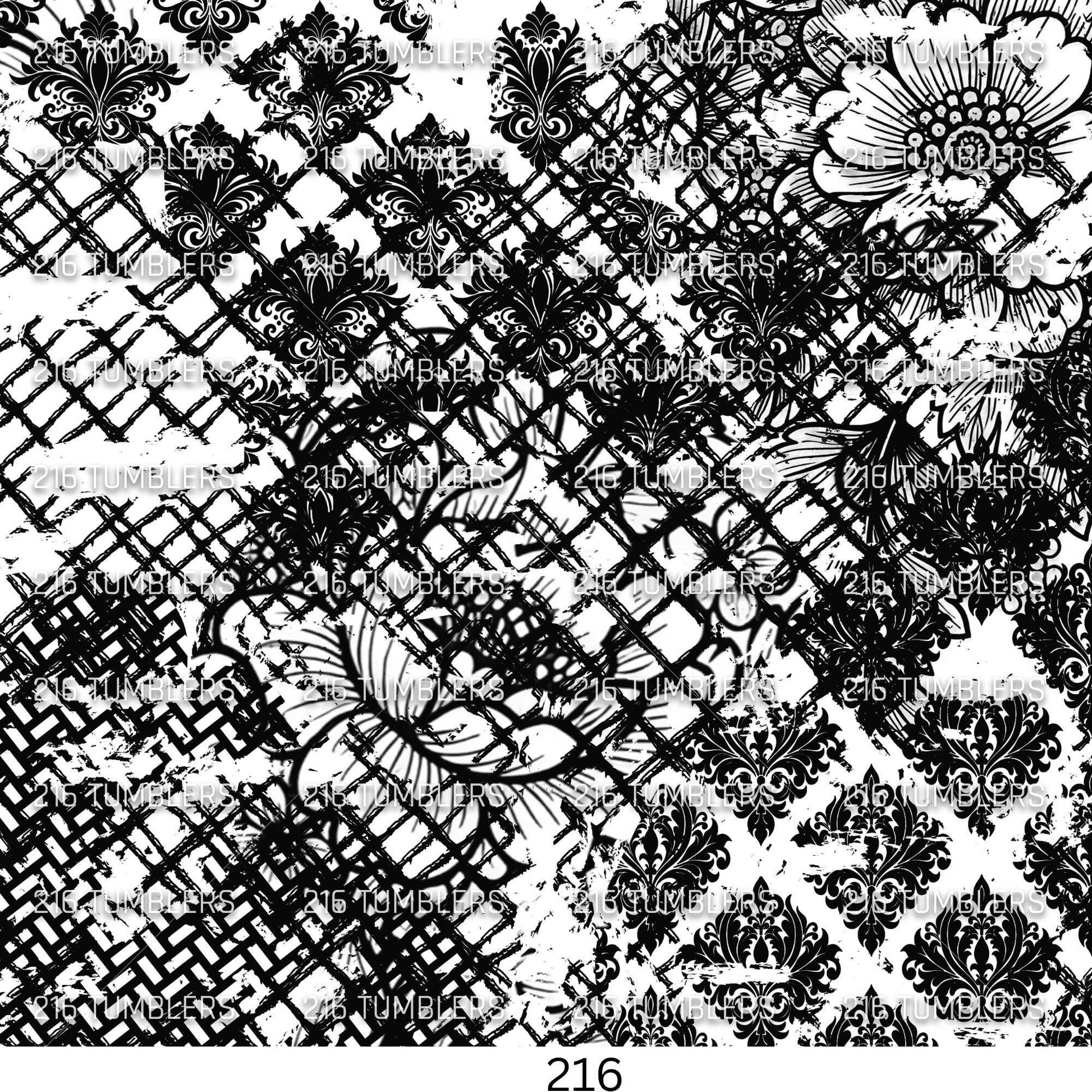 940 BA GRUNGE OVERLAY - 216 Tumblers