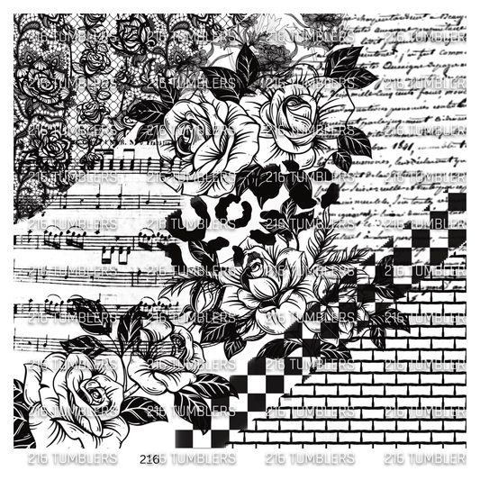 944 GRUNGE OVERLAY - 216 Tumblers