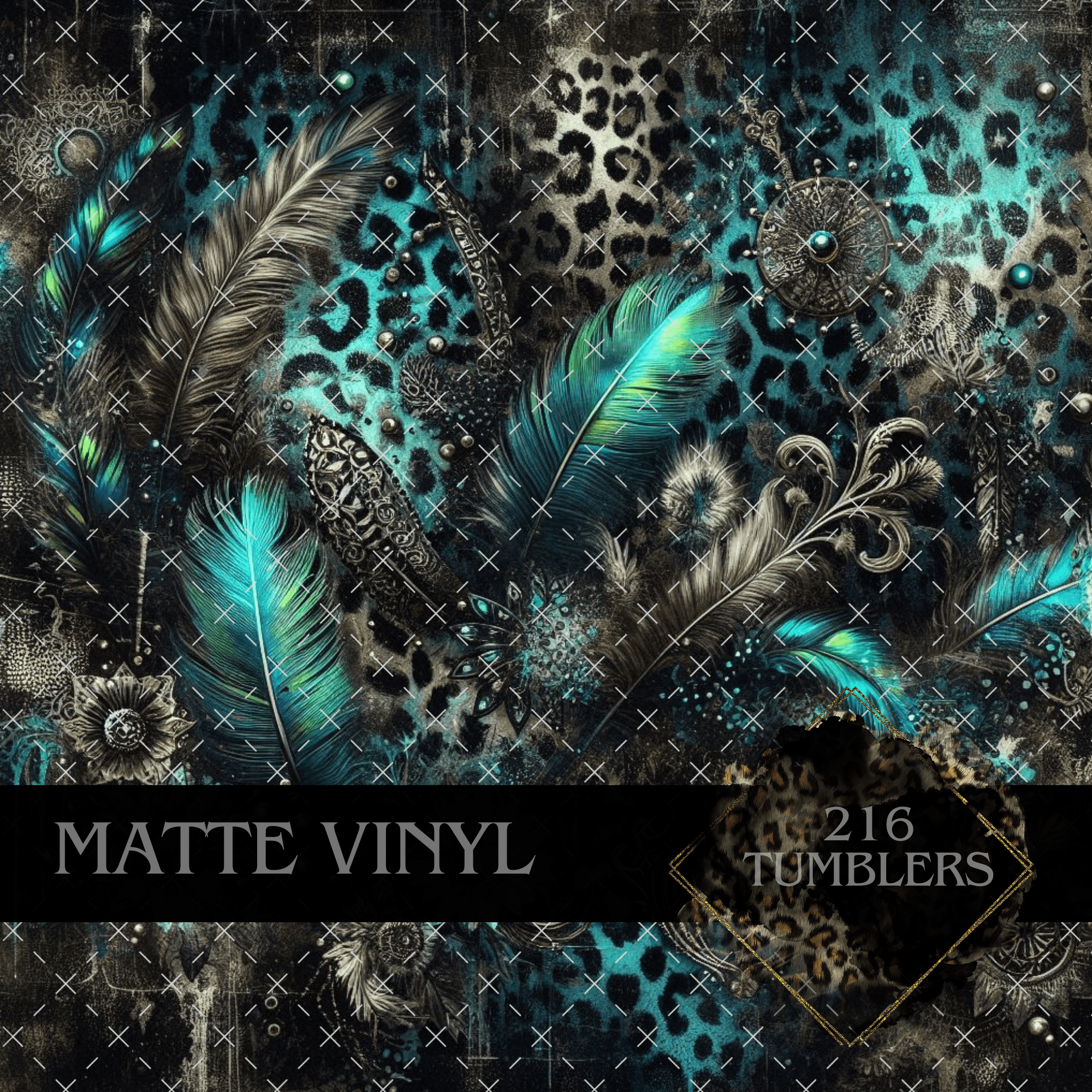9501 CYAN WILLOWS - 216 Tumblers