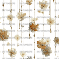 955 JEWELED DANGLES WITH FLOWERS - 216 Tumblers