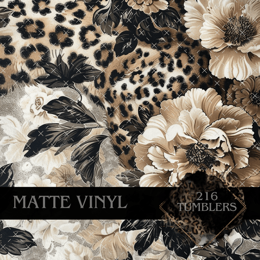 9553 CONTEMPORARY LEOPARD - 216 Tumblers