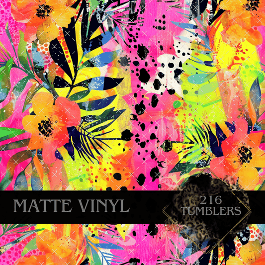 9554 NEON TROPICS - 216 Tumblers