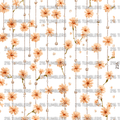 957 PEACH FLOWER STRANDS - 216 Tumblers