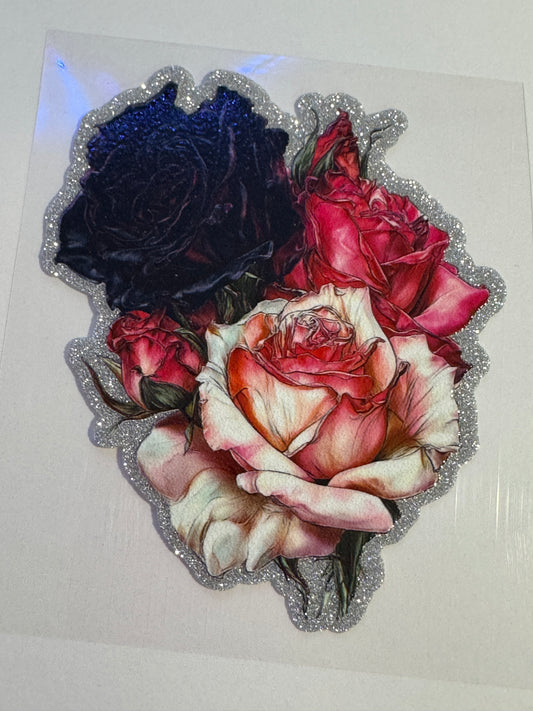 GLITTER UVDTF 400 ROSES