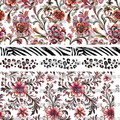 966 SPRING FRILLY FLOWERS - 216 Tumblers