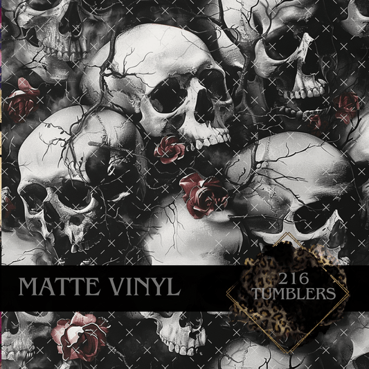 9801 MONO SKULLS - 216 Tumblers