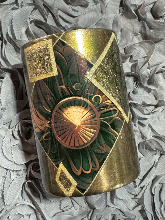 Abstract Patchwork Tumbler