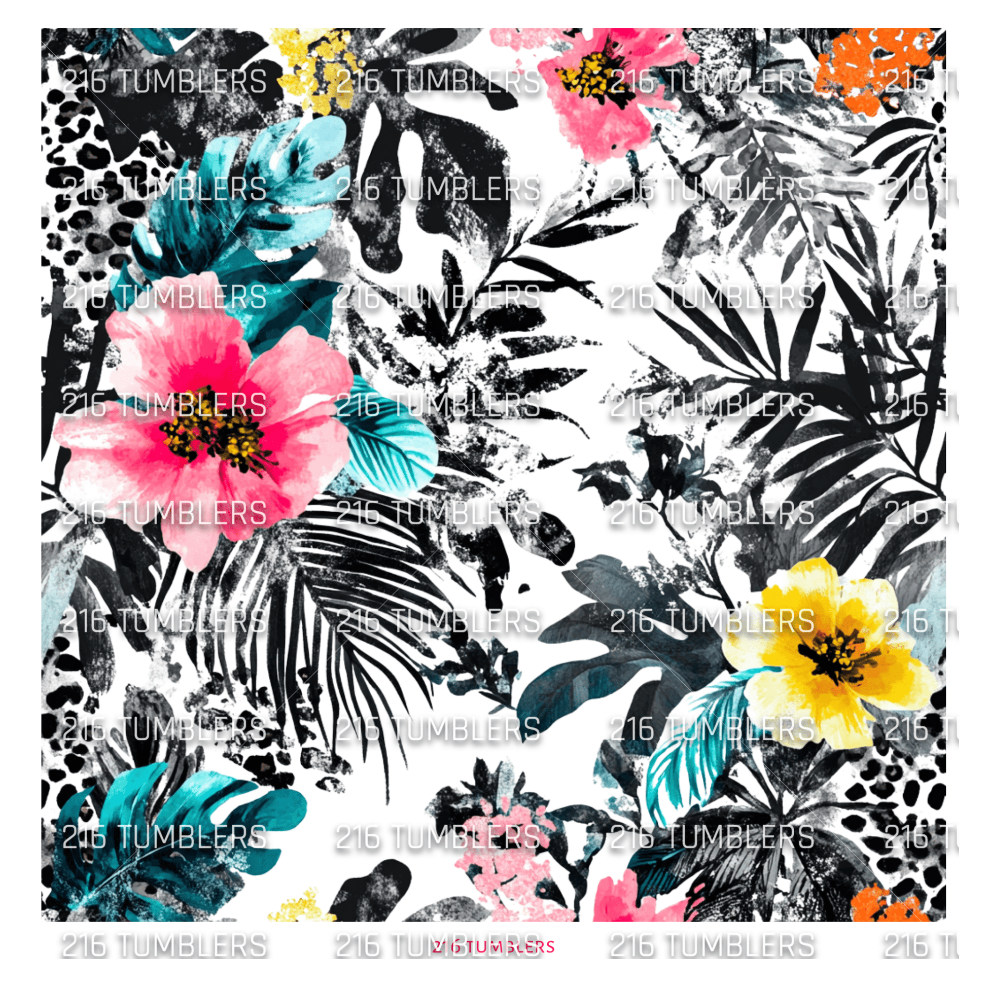 995 MONSTERA FOREST - 216 Tumblers