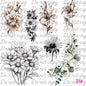 581 SUBTLE FLOWERS